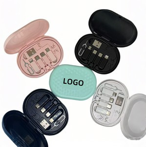 Oval 60W Data Cable Storage Box With Mirror