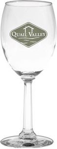 10 Oz. Napa Valley Goblet Optic Stem Glass