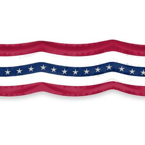 USA Bunting 36 Inch Wide - By Yard