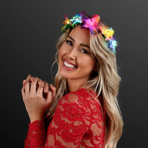LED Orchid Flower Crown