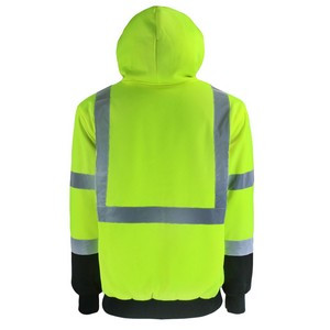Safety Brite® High Visibility Zip Up Sweatshirt
