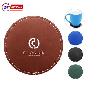 Round PU Coaster