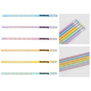 Elegant Pastel Wooden Pencil w/Eraser