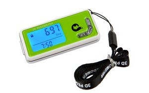 3D Waterproof Pedometer w/Blue Light Screen