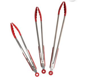Kitchen Tongs With Silicone Tips