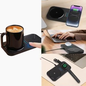 Mug Warmer + 3-1 Wireless Charger + PD Wall Charger