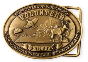 Custom Qualicast® Belt Buckle (Various Sizes)