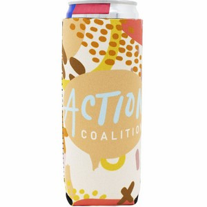 12 oz. Slim Full Color Neoprene Seltzer Can Coolie