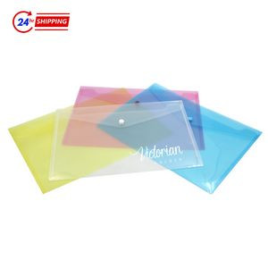 Transparent A4 File Pouch