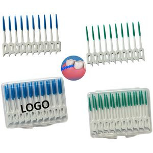 20 Pieces Dental Floss Picks