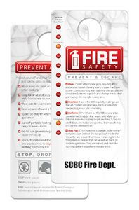 Hang Tag - Fire Safety