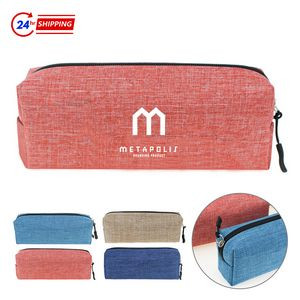 Large-size Cationic Cloth Square Corner Pen Pouch