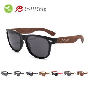 Sunglasses w/Wood Frame