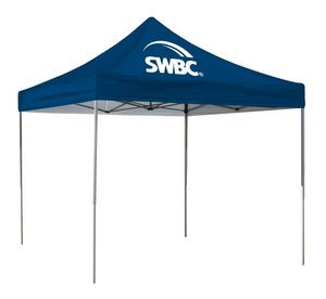 10-ft. Square Event Tent Full-Color Dye Sublimation (1 Location)