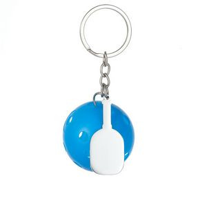 Pickleball Paddle Keychain