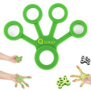 Silicone Fingertip Decompression Toy Grip Trainer
