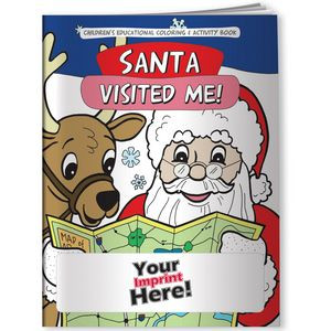 Coloring Book - Santa Visited Me!