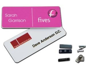 Digitally Printed Name Badge (1.25"x3")