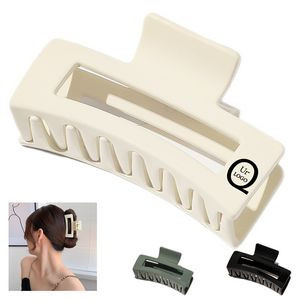Square Hollowing Claw Clip