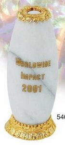 White Marble Upright Kaleidoscope (Screened)