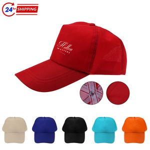 Pure Color Polyester Caps