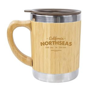 10 Oz. Double Layer Mug w/Lid