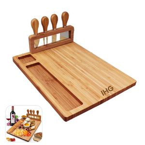 Bamboo Cheese Board Set - OCEAN