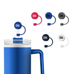 Round Dust-Proof Silicone Straw Toppers
