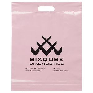 15W x 19H x 3 Die Cut Handle Bag - Flexo Ink Print