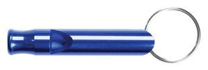 Aluminum Metal Whistle Key Chain