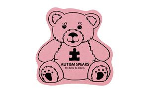 5" Standard Compressed Teddy Bear Sponge