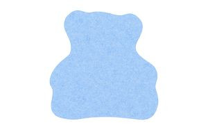 5" Standard Compressed Teddy Bear Sponge