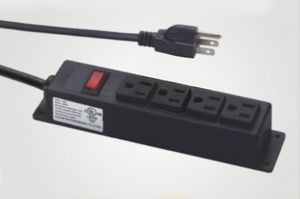 3m Wire Portable Power Strip Outlets