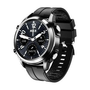 Music Plays Phone Calls Rechargeable Headphone Healthy Wireless Pedometer Smart Watch