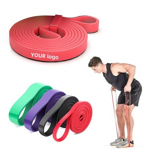4" 1 TPE Pull-Up Assist Bands - Heavy Duty Resistance Bands for Calisthenics, Weightlifting