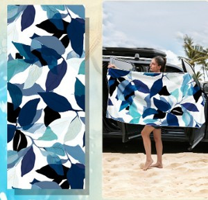 Full Custom Outdoor Magnetic Microfiber Beach Towel Quick Dry Bath Towel