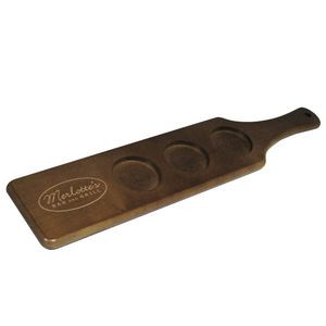 Beer & Wine Paddle Flight w/Long Handle