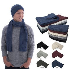 Deluxe Beanie & Scarf Set