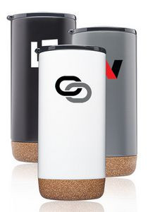 16 Oz. Cork Bottom Travel Tumblers