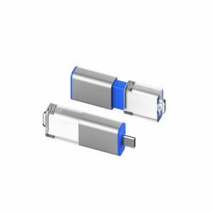 Slide Type-C LED OTG USB Flash Drive