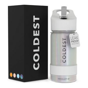 Coldest Sports Bottle With Standard Mouth Straw Lid 14 oz