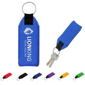 Buoyant Neoprene Boat Keychain