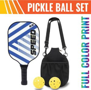 PickleBall Racket & Carry Case