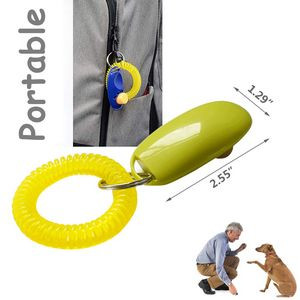 Pet Dog Training Sound Clicker w/Carabiner