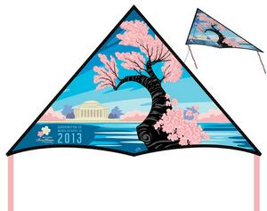 The Art Delta Kite™ (18"x12")