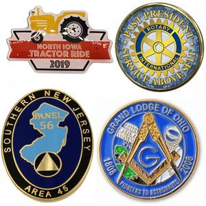 1.25" Custom Photo Etched Lapel Pin