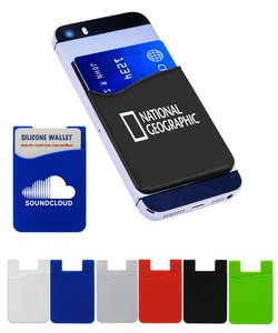 Silicone Wallet with3M Backing