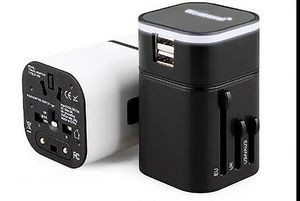 Multi-function Vertical Universal Adapter Plug