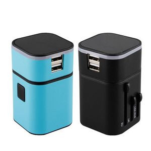 Multi-function Vertical Universal Adapter Plug