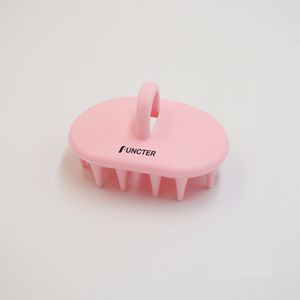 Oval Massager Silicone Shampoo Scrubber Head Massager Hair Scrubber Brush